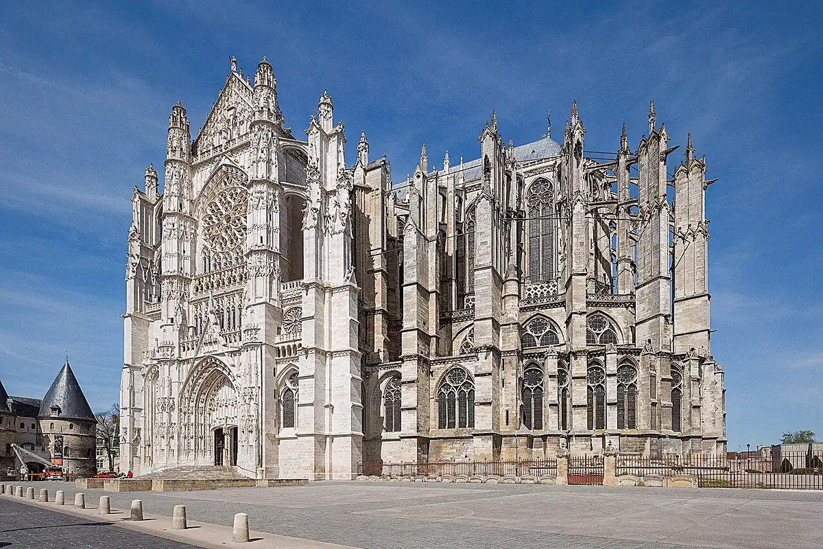 Beauvais vue depuis l'espace public