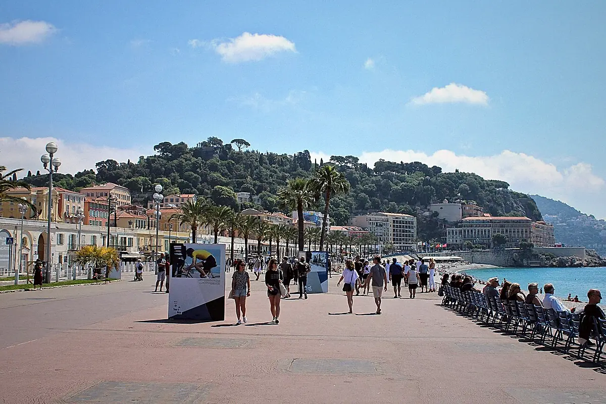 Nice vue depuis l'espace public