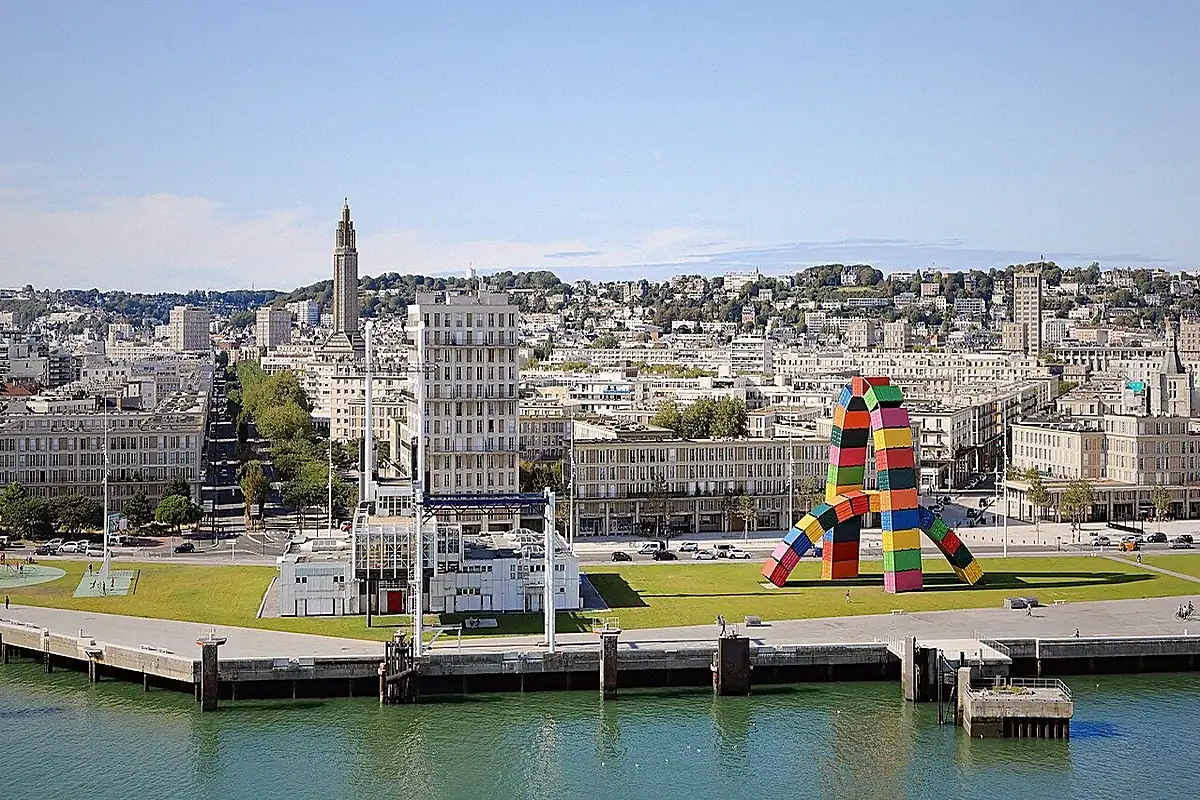 Le Havre vue depuis l'espace public