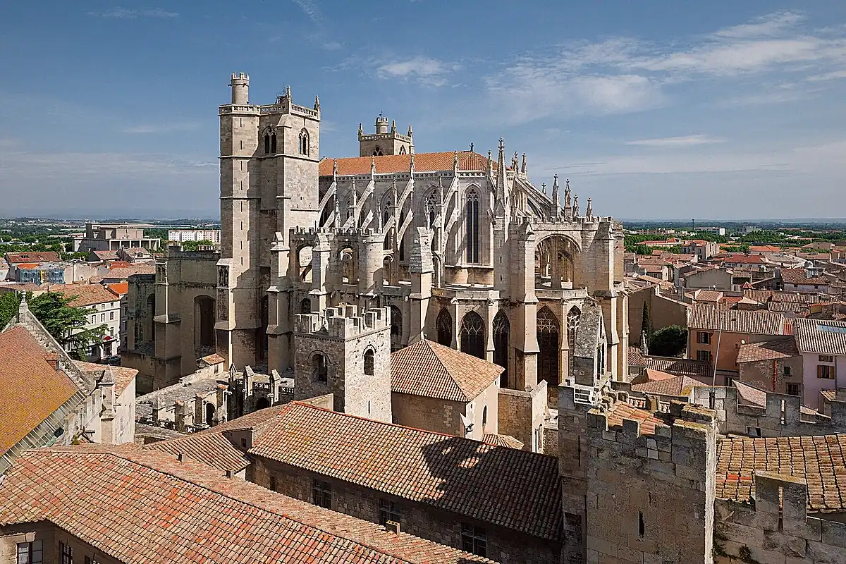 Narbonne vue depuis l'espace public