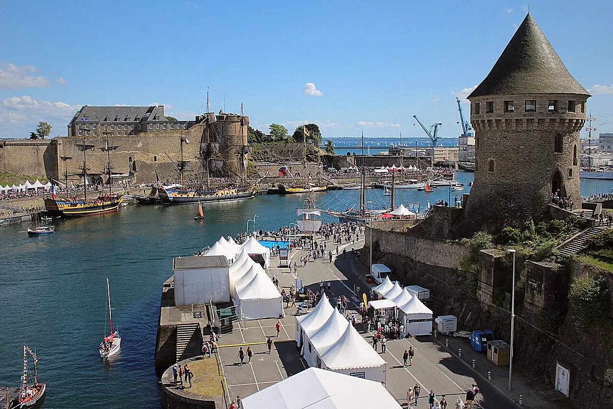 Brest vue depuis l'espace public